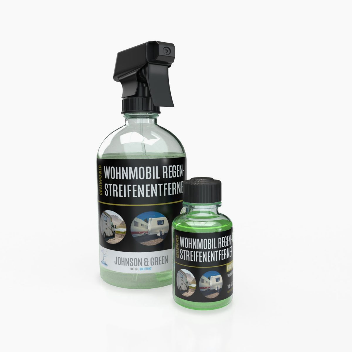 Greenpower Wohnmobil Regenstreifenentferner Vorteilspack für bis zu 3 Liter – Bild 2