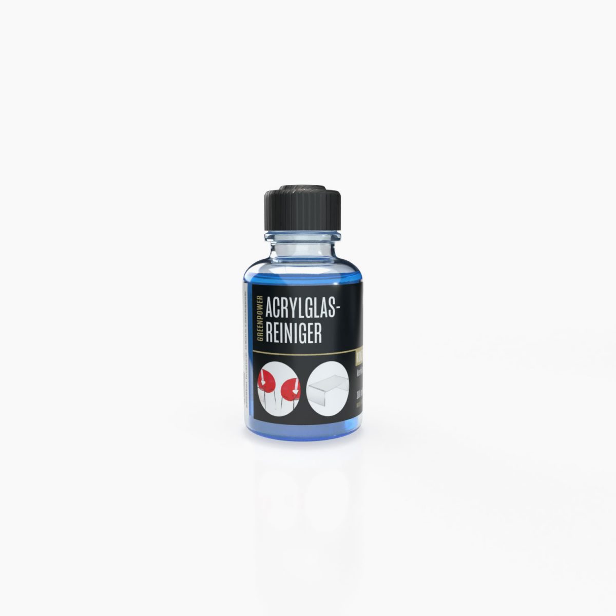 Greenpower Acrylglasreiniger Vorteilspack für bis zu 3 Liter – Bild 4