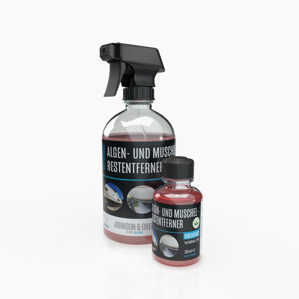 Greenpower Boot Algen- und Muschelrestentferner Vorteilspack für bis zu 3 Liter – Bild 2