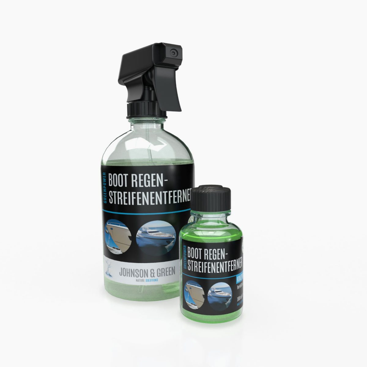 Greenpower Boot Regenstreifenentferner Vorteilspack für bis zu 3 Liter – Bild 2