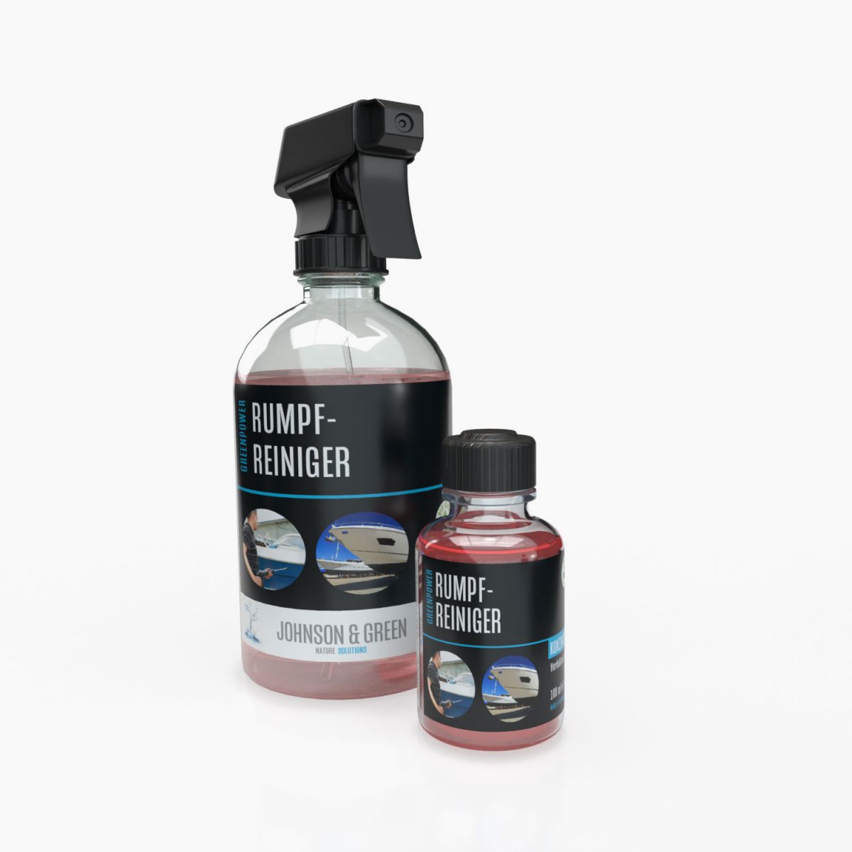 Greenpower Boot Rumpfreiniger Vorteilspack für bis zu 3 Liter – Bild 2