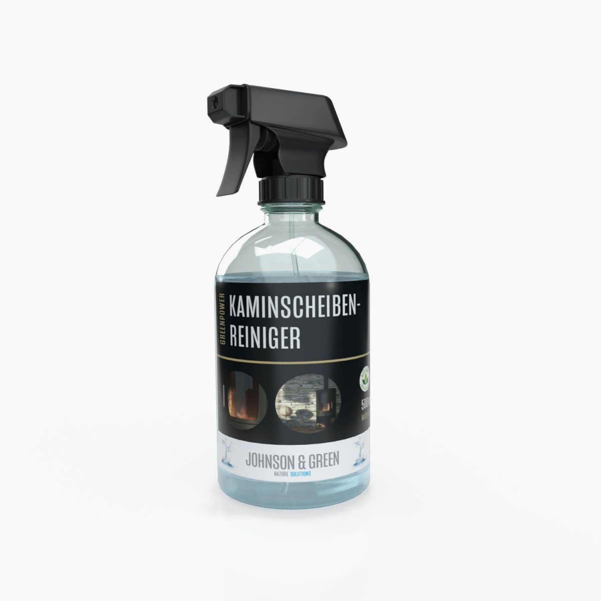 Greenpower Kaminscheibenreiniger Vorteilspack für bis zu 3 Liter – Bild 3