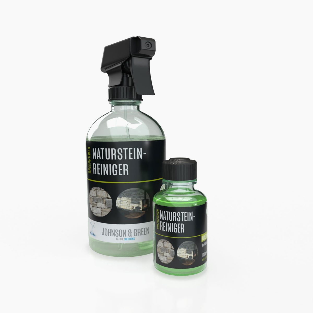 Greenpower Natursteinreiniger Vorteilspack für bis zu 3 Liter – Bild 2