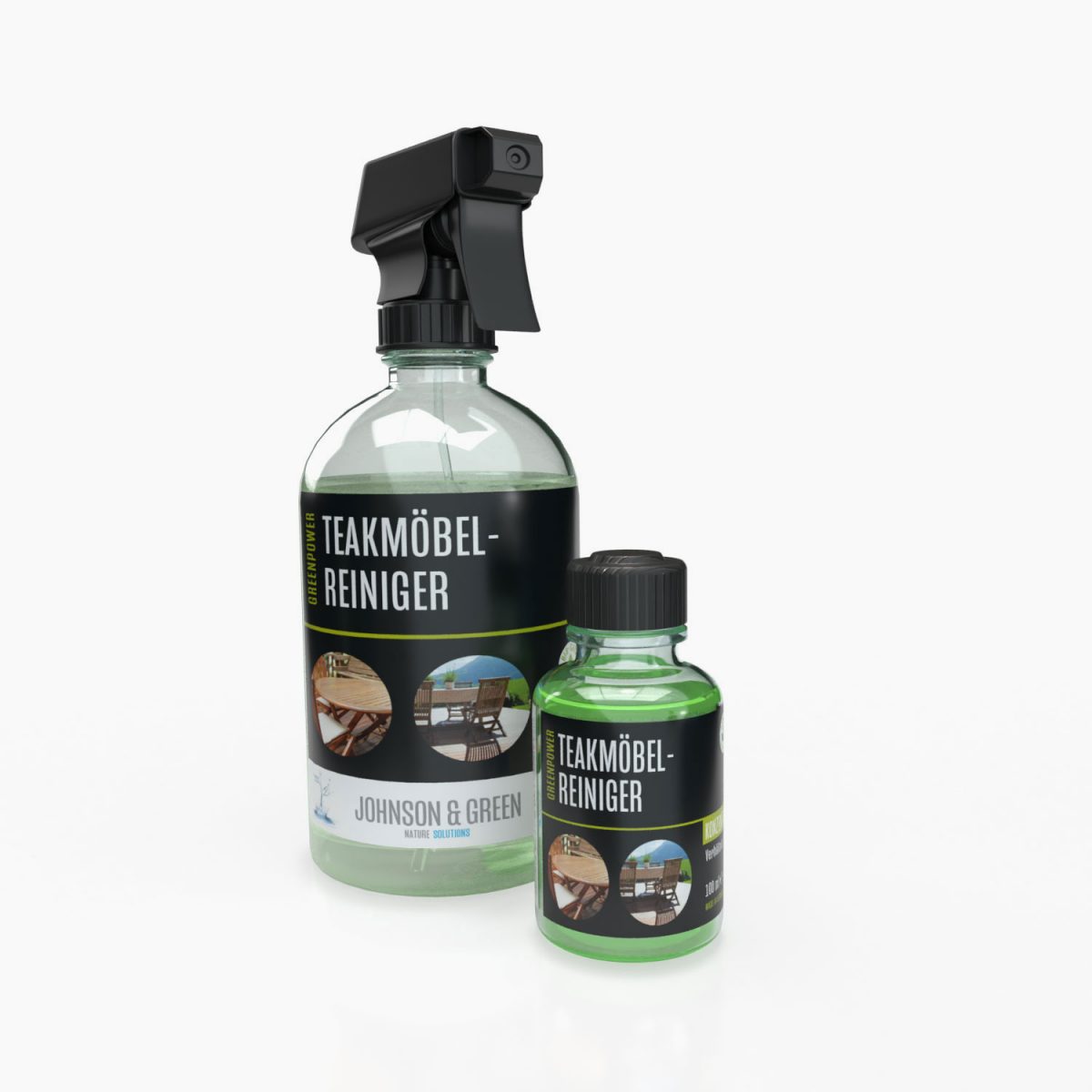 Greenpower Teakmöbelreiniger Vorteilspack für bis zu 3 Liter – Bild 2